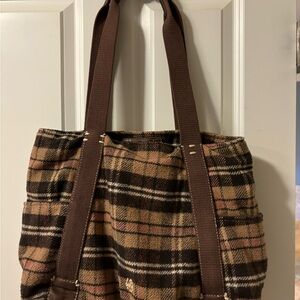 New 49 Square Miles large tote and leather matching wallet.